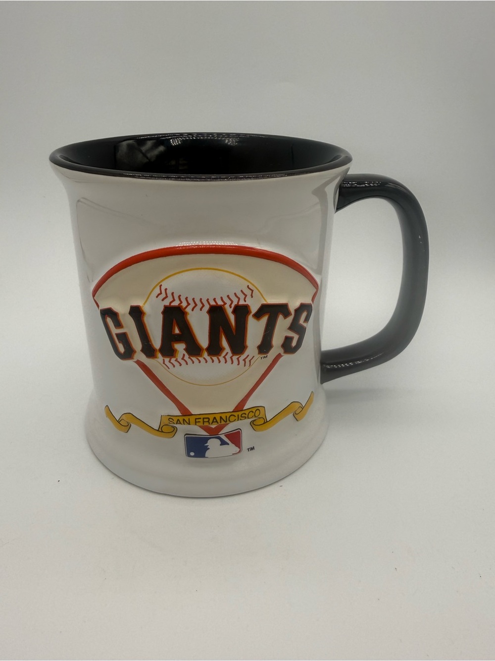San Francisco Giants Ceramic Coffee Mug 3D Embossed Relief Logo Hunter MLBP EUC